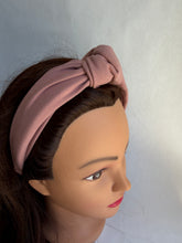 Load image into Gallery viewer, Classic Blush Knot Headband