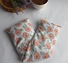 Load image into Gallery viewer, Blush Meadow Flaxseed Neck Wrap – Lavender & Lemongrass