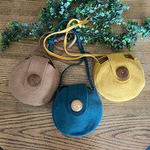 Load image into Gallery viewer, Petrol Blue Rope Purse