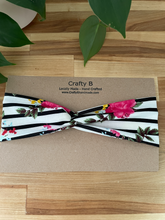 Load image into Gallery viewer, Black Stripe Headband