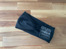 Load image into Gallery viewer, Classic Black Headband