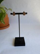 Load image into Gallery viewer, Leopard Print Wood Studs
