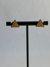 Load image into Gallery viewer, Dotted Triangle Studs

