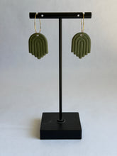 Load image into Gallery viewer, Olive Grove Arch Hoops

