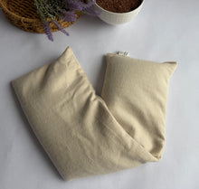 Load image into Gallery viewer, Soft Linen Flaxseed Neck Wrap – Lavender &amp; Lemongrass
