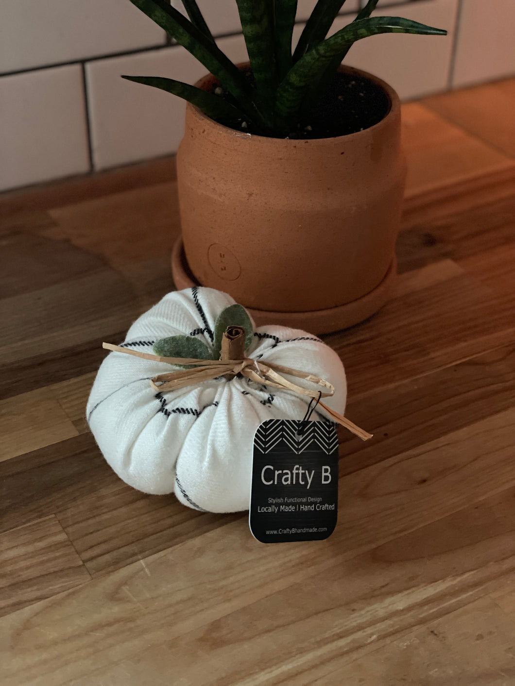 Individual Fabric Pumpkins
