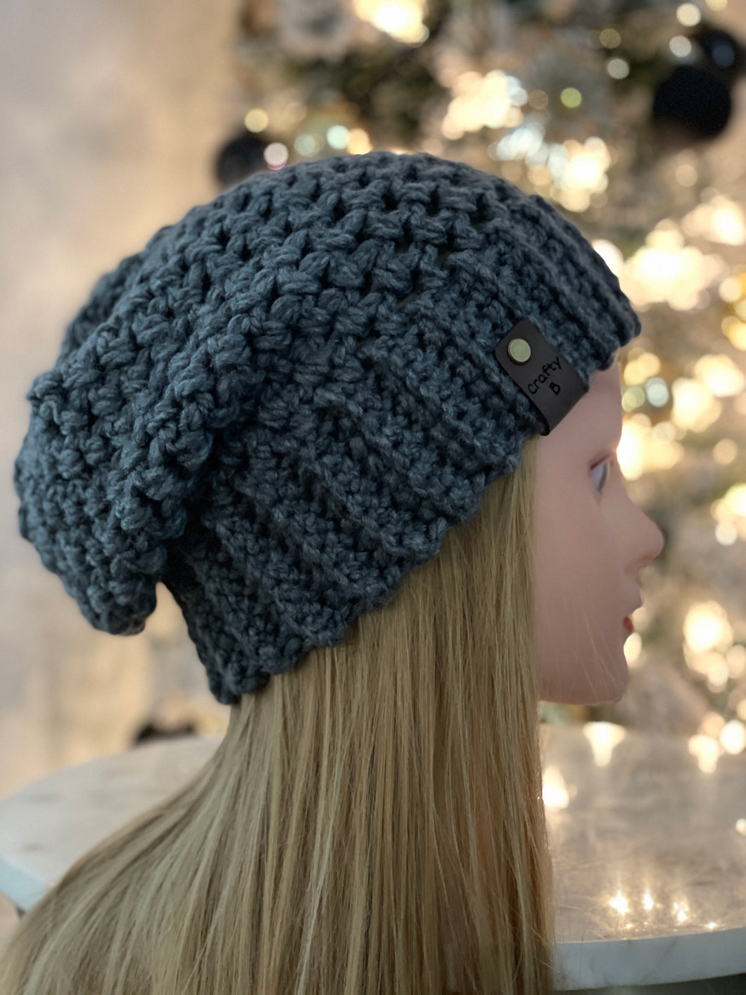 Grey Slouch Hat